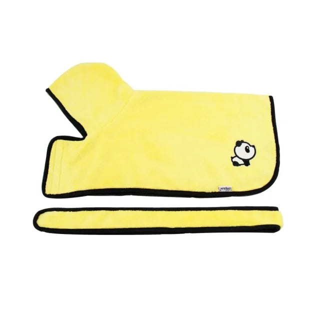 Pet Bathrobe Towel - Soft and Gentle Towel for Pets, Ideal for Bathing and Bathing, Comfortable and Easy to Use
