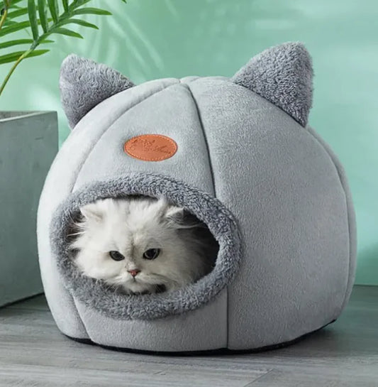 CozyNest Winter Cat Sofa Bed